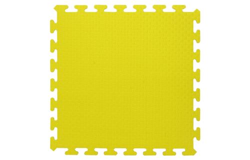 Jamara tapis de jeu jaune junior 50 x 50 cm