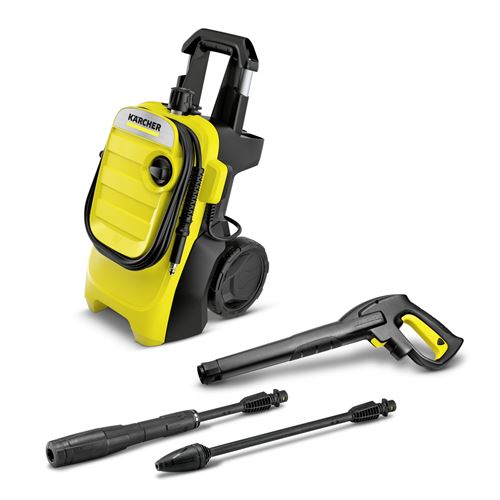 Kärcher K 4 Compact Nettoyeur haute pression Droit Electrique 420 l/h Noir, Jaune