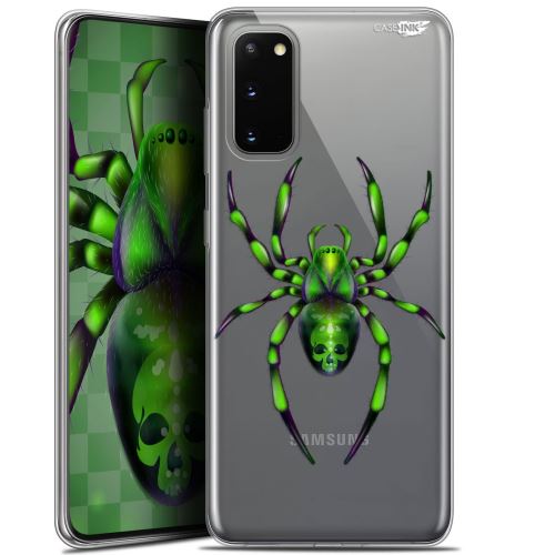 Coque Gel Samsung Galaxy S20 (6.2 ) Extra Fine Motif - Arraignée Verte