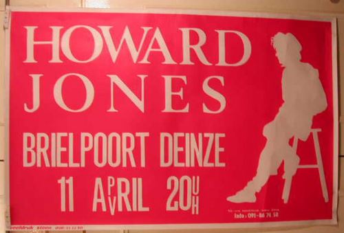 Howard Jones - 65x100 cm - AFFICHE / POSTER