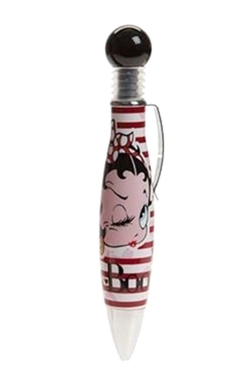 Kamparo stylo à bille Betty Boop 13,5 cm noir/argent