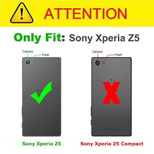 JD Coque Sony Xperia Z5, [ArmorBox] [Double Couche] Coque de Protection Robuste Antichoc et Hybride pour Sony Xperia Z5 - Turquoise