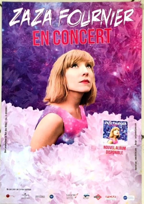 Zaza FOURNIER - 40x60 cm - AFFICHE / POSTER