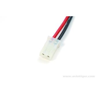 Connect. Amp Male 16awg (1.29mm Diam - 1.31mm2 Sect) 10cm - 1