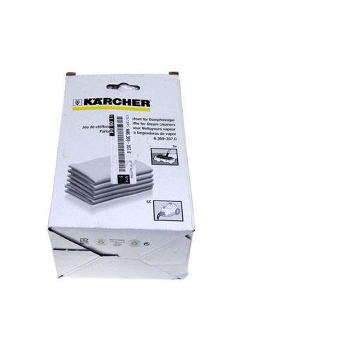 Pièces Détachées Nettoyeur Haute-Pression Karcher Lot De 5 Lingettes pour Nettoyeur Vapeur Karcher