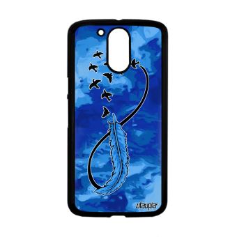 Coque Pour Lenovo Moto G4 G4 Plus Silicone Infini Fille