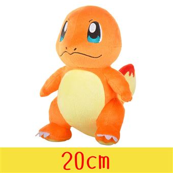 Peluche Pokémon Charmander Tomy 25 cm - Orange / Jaune - 1
