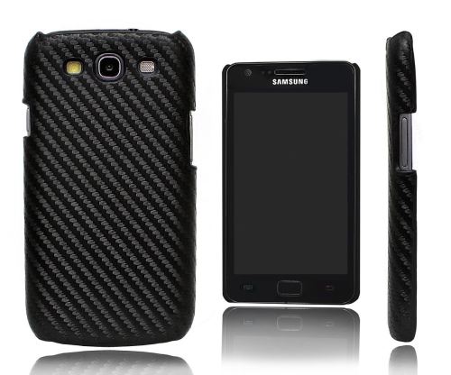 Xcessor Effet fibre de carbone Coque rigide en plastique pour Samsung Galaxy S2 i9100 – Parent