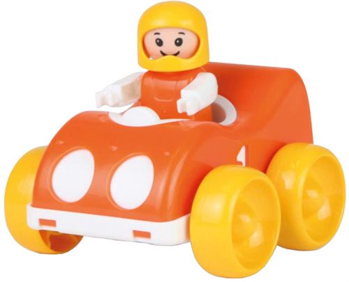 Lena voiture de course My First Racers junior 11 x 9,5 cm rouge/jaune