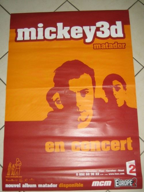 Mickey 3D - 70x100 cm - AFFICHE / POSTER