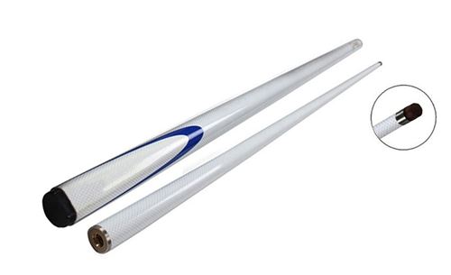 SUPREME Queue billard Graphite Blanc (1/2) 