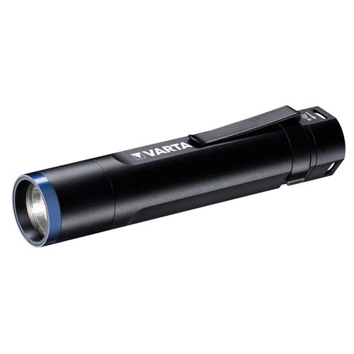 Varta Nigh Cutter f20r Premium Lampe de poche rechargeable, avec Micor USB Câble de charge, quatre lumineux, 400 lumens Portée