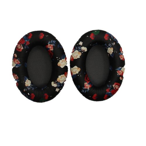 10 paires Bose QuietComfort QC25 Remplacement oreille Coussin Kit - Flower&Gris - Oreillettes casque