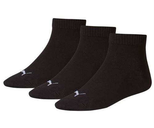 Socquettes chaussettes Puma Socquettes chaussettes Puma Soq.noir tripack Noir taille : 43-46 réf : 52119 Noir taille : 43-46 réf : 52119