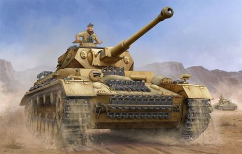 Maquette Trumpeter PZKPFW IV ALLEMAND AUSF.F2- 1/16 - Maquette milita