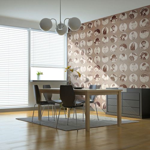 Papier peint | Mode style rétro | 350x270 | |