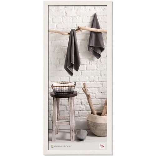 Walther Design Cadre photo Home 50x100 cm Blanc polaire