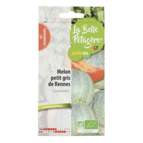 Graines à semer - Melon Petit gris de Rennes - 0,6 g - La Belle Potagère