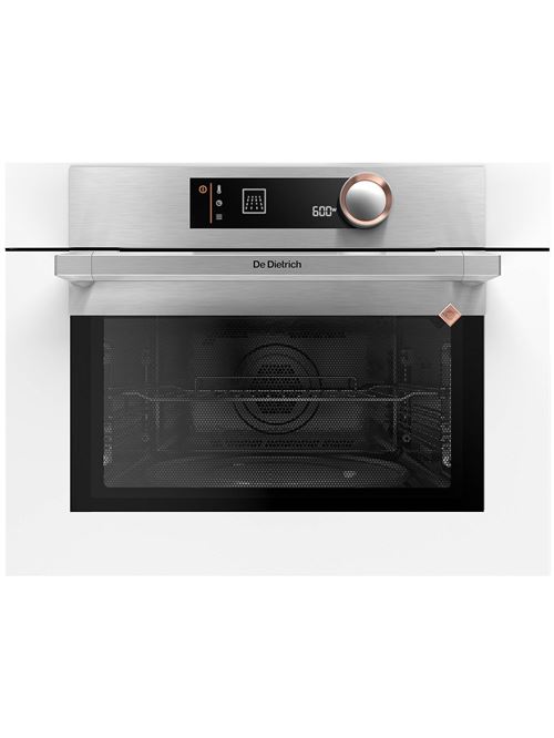De Dietrich DKC7340W - Four micro-ondes combiné - grill - intégrable - 40 litres - 1000 Watt - blanc