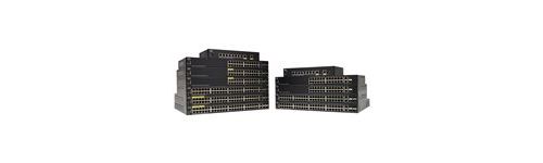 Réseau Hub et switch Ethernet Cisco Small Business SF352-08 - Switch - L3 - Managed - 8 x 10/100 + 2 x combo Gigabit Ethernet/Gigabit SFP - desktop