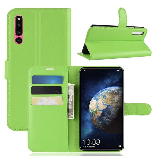 Etui en PU vert pour votre Huawei Honor Magic 2