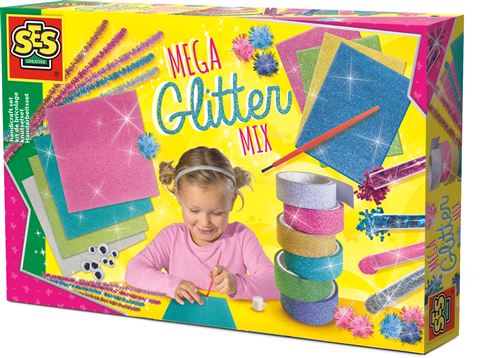 SES Creative ensemble de 46 pièces pour le mega bateau à paillettes