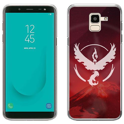 Coque pour Samsung Galaxy J6 -  Pokémon Go Team Bravoure