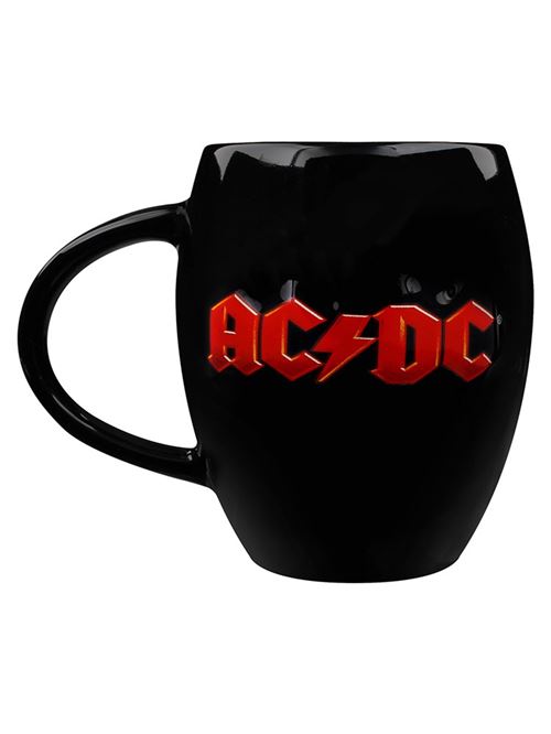 AC/DC Grande tasse ovale Logo noir