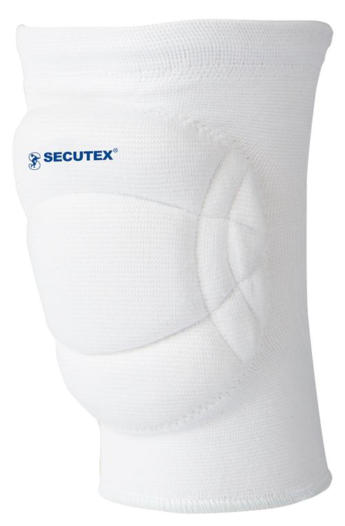 Secutex genouillères et genouillères unisexes blanches 2 pièces