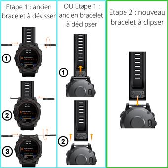 Bracelet Respirant étanche Bracelet Silicone 26mm Pour Garmin Fenix 7X/6X/5X /3 - Remplacement Confortable Et Étanche Bracelet Montre Garmin