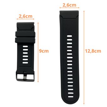 Bracelet QuickFit pour montres Fenix 5X et Fenix 5X Plus Garmin
