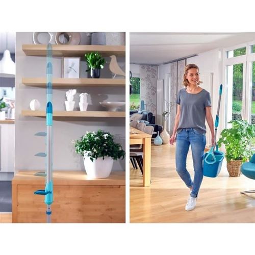 4 Pièces Têtes De Rechange Compatible Leifheit Clean Twist Disc Mop - Microfibre Super Absorbante