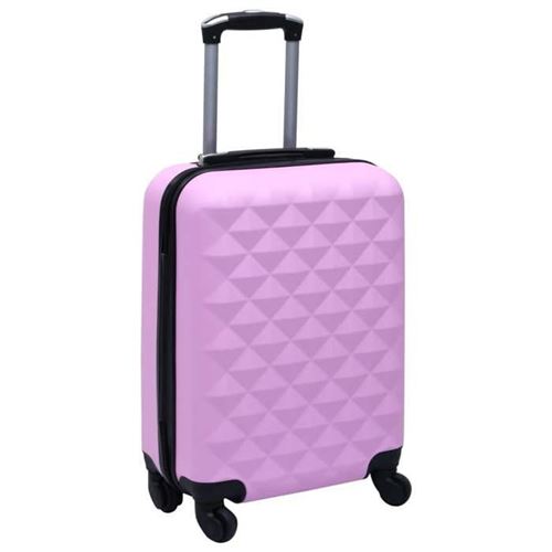 Non Communiqué Rose Vidaxl Valise Rigide Abs 92419