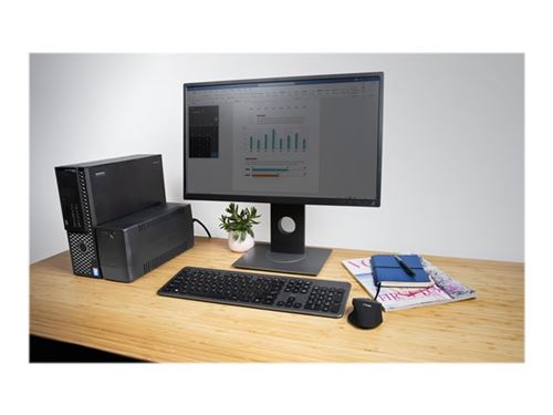 Trust Paxxon - Onduleur - CA 220-240 V - 480 Watt - 800 VA - 9 Ah - USB - connecteurs de sortie : 2