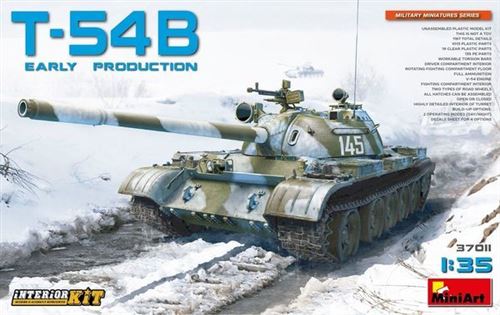 Tank T-54b (early Produktion) Interior Kit- 1:35e - Miniart