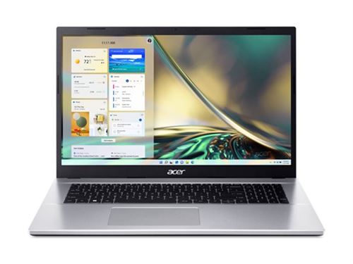 Acer Aspire 3 A317-54 - Intel Core i5 - 1235U / jusqu'à 4.4 GHz - Win 11 Home - Carte graphique Intel Iris Xe - 8 Go RAM - 512 Go SSD NVMe - 17.3" IPS 1920 x 1080 (Full HD) - Gigabit Ethernet - Wi-Fi 5 - gris