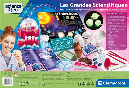 Les Grandes Scientifiques - Science et jeu - CLEMENTONI