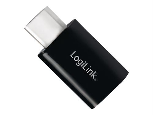 LogiLink USB-C Bluetooth V4.0 Dongle - Netwerkadapter - USB-C - Bluetooth 4.0 - zwart