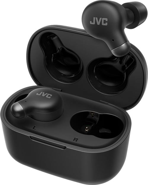 Jvc Ha-A25T - Écouteurs Sans Fil avec Micro - Intra-Auriculaire - Bluetooth - Suppresseur De Bruit Actif - Noir
