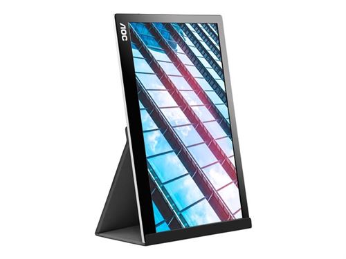 ViewSonic VA1655 - Écran LED - 16 (15.6 visualisable) - portable - 1920 x  1080 Full HD (1080p) @ 60 Hz - IPS - 250 cd/m² - 800:1 - 7 ms - Mini HDMI,  USB-C - haut-parleurs - Ecrans PC - Achat & prix