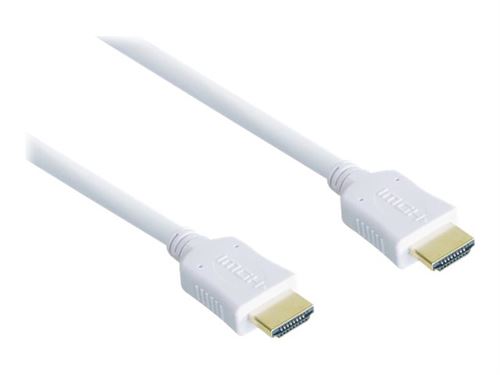 Good Connections - Câble HDMI avec Ethernet - HDMI prise pour HDMI prise - 50 cm - blanc