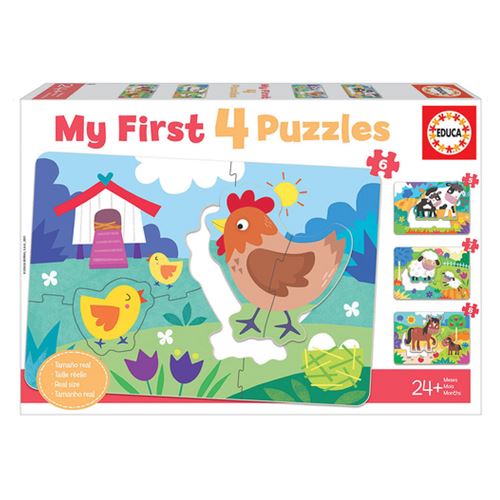 Non Communiqué Rose Mes Premiers Puzzles Progressifs Mamans Et Bébés