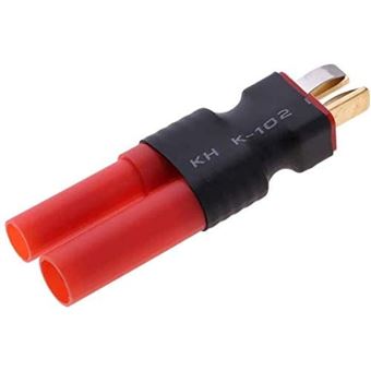 Lot De 3 Paires D'adaptateurs HIRCQOO XT90 Vers Fiche T Mâle Vers Femelle Pour Voiture Télécommandée, Camion, Bateau, Drone, Batterie Lipo, Chargeur ESC