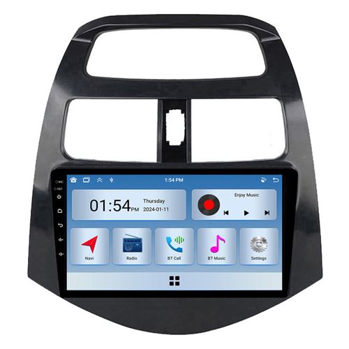 Autoradio RoverOne® Bluetooth CarPlay 2 Din 6Go RAM 128Go ROM pour Chevrolet Spark M300 2009-2016