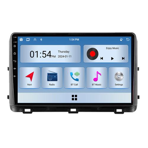 Autoradio RoverOne® Bluetooth CarPlay 2 Din 6Go RAM 128Go ROM pour Kia Ceed 3 CD 2018-2022