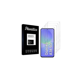 Verre Trempé pour Samsung Galaxy A36 5G [Pack 4] Film Vitre Protection Ecran Phonillico® - 1