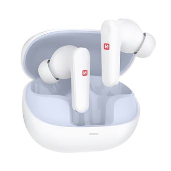 Écouteurs Bluetooth à Réduction de Bruit Autonomie 35 Heures Swissten Blanc - 1