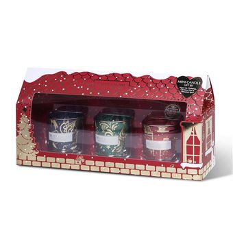 Coffret Bougies Parfumées Noël - Sapin & Flocons De Neige - Ambiance Cosy Fêtes - Cadeau Déco Maison - 11