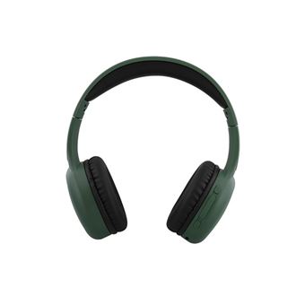 T'nB TONALITY - Écouteurs avec micro - sur-oreille - Bluetooth - sans fil, filaire - jack 3,5mm - vert sauge, cassis - 1