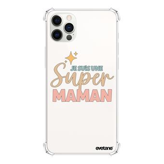 Evetane Cover Cassette Per IPhone 12/12 Pro - Morbida Rinforzata, Design Cassetta - 2
